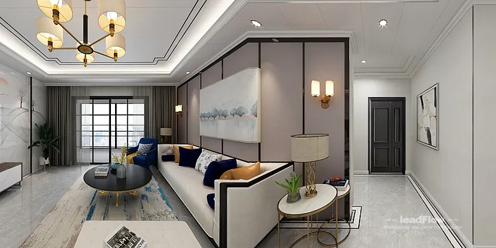 WPC Interior Panel Apartment Design in Hangzhou | Modern Interior in Hangzhou, China