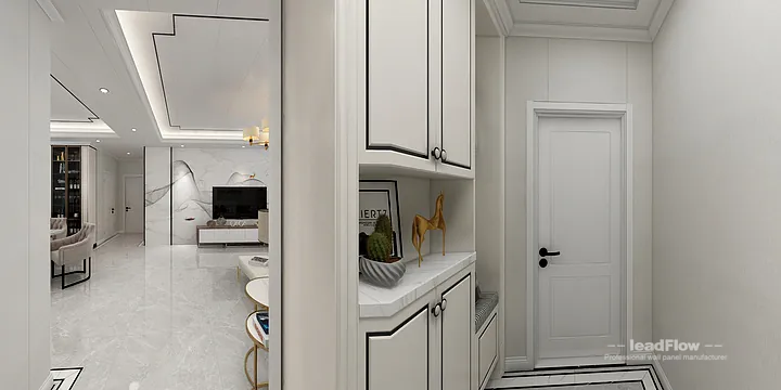 WPC Interior Panel Apartment Design in Hangzhou | Modern Interior in Hangzhou, China - photo 4