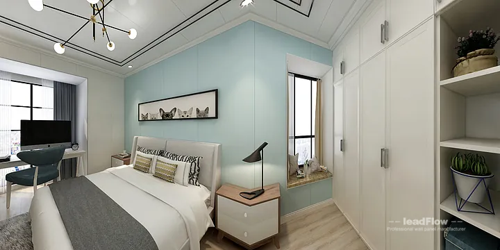 WPC Interior Panel Apartment Design in Hangzhou | Modern Interior in Hangzhou, China - photo 6