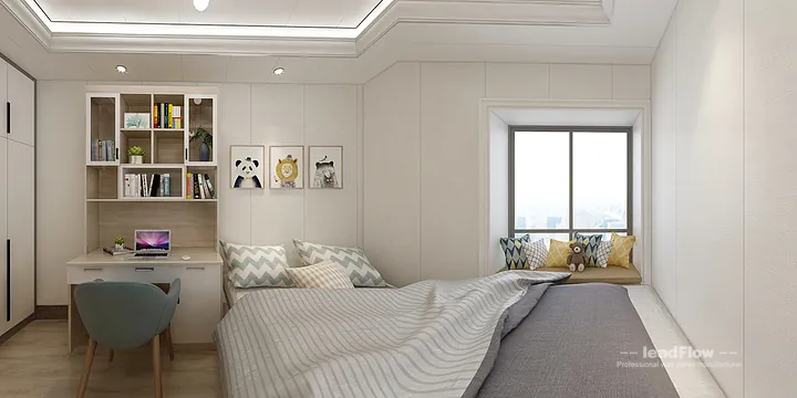 Hangzhou Apartment Wall Panel Design | WPC Wall Panel Stylish Interior in Hangzhou, China - photo 8