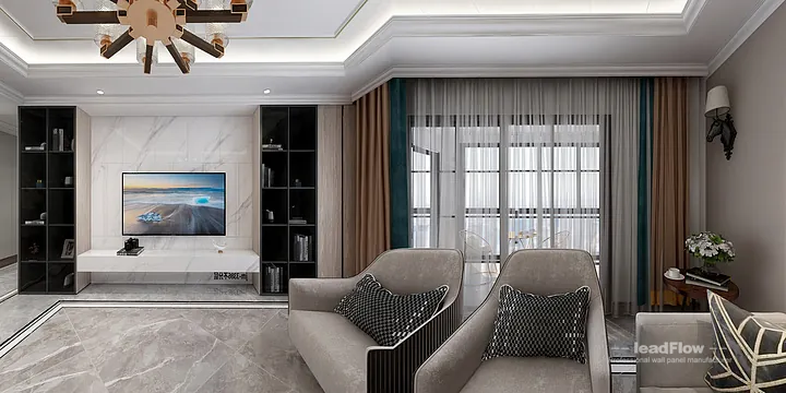 WPC Cladding Apartment Case Study in Hangzhou | Modern Living-Dining Room in Hangzhou, China - photo 11