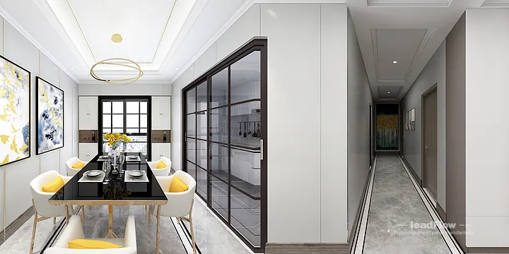 WPC Cladding Apartment Case Study in Hangzhou | Modern Living-Dining Room in Hangzhou, China - photo 14