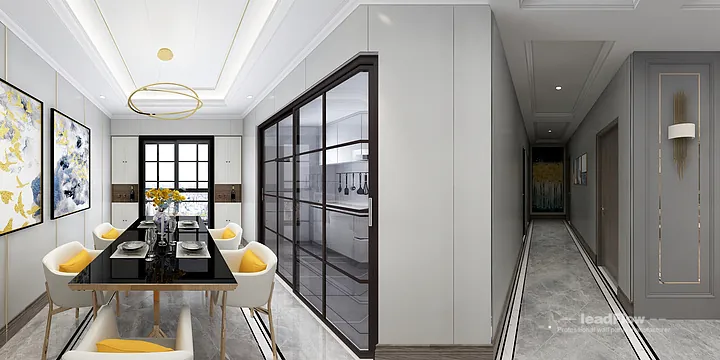 WPC Cladding Apartment Case Study in Hangzhou | Modern Living-Dining Room in Hangzhou, China - photo 16