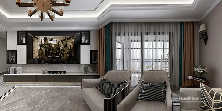 WPC Cladding Apartment Case Study in Hangzhou | Modern Living-Dining Room in Hangzhou, China - photo 4