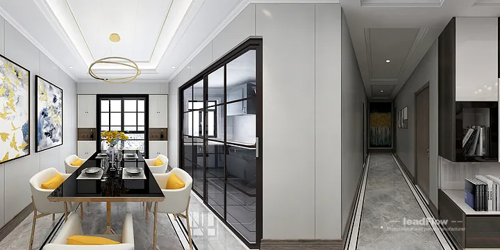WPC Cladding Apartment Case Study in Hangzhou | Modern Living-Dining Room in Hangzhou, China - photo 5