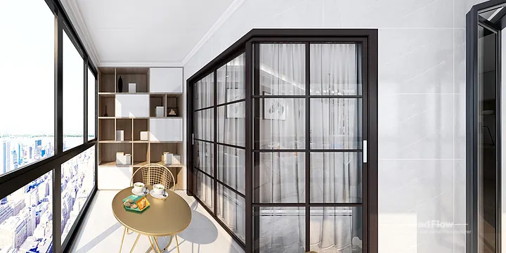 WPC Cladding Apartment Case Study in Hangzhou | Modern Living-Dining Room in Hangzhou, China - photo 7