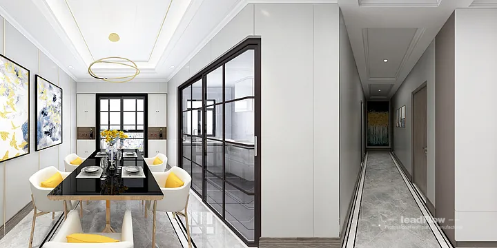 WPC Cladding Apartment Case Study in Hangzhou | Modern Living-Dining Room in Hangzhou, China - photo 8