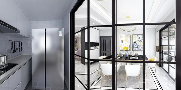 WPC Cladding Apartment Case Study in Hangzhou | Modern Living-Dining Room in Hangzhou, China - photo 9