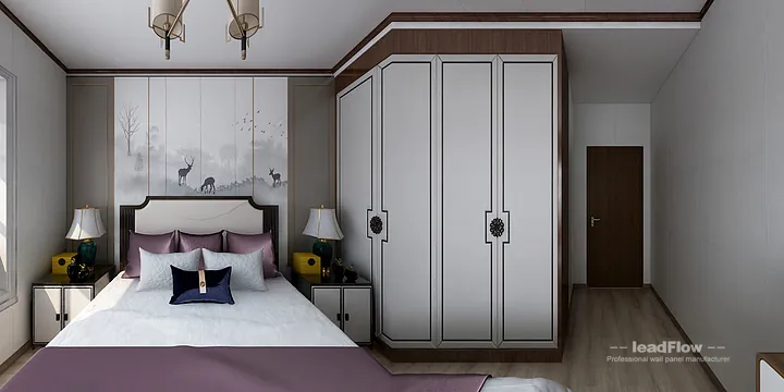 New Chinese Oriental Apartment in Hangzhou Featuring WPC Cladding in Hangzhou, China - photo 7
