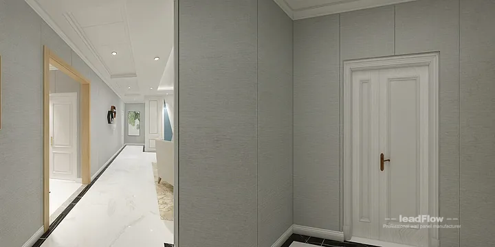 WPC Wall Panel Design for Hangzhou Apartment &mdash; Living Room Focus in Hangzhou, China - photo 10