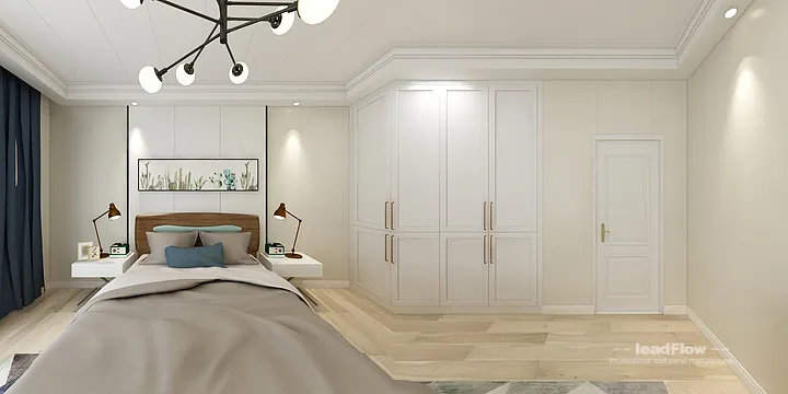 WPC Wall Panel Design for Hangzhou Apartment &mdash; Living Room Focus in Hangzhou, China - photo 20