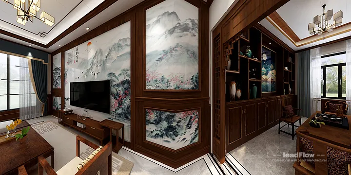 Contemporary Villa in Hangzhou Featuring WPC Interior Panel in Hangzhou, China - photo 2