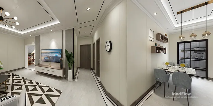 Hangzhou Apartment Makeover with WPC Interior Panel | Stylish Wood Grain in Hangzhou, China - photo 4