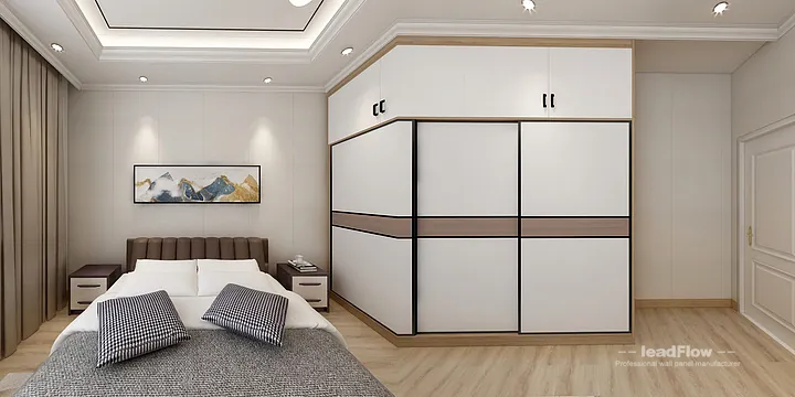 Modern Apartment Interior in Hangzhou using WPC Interior Panel in Hangzhou, China - photo 1