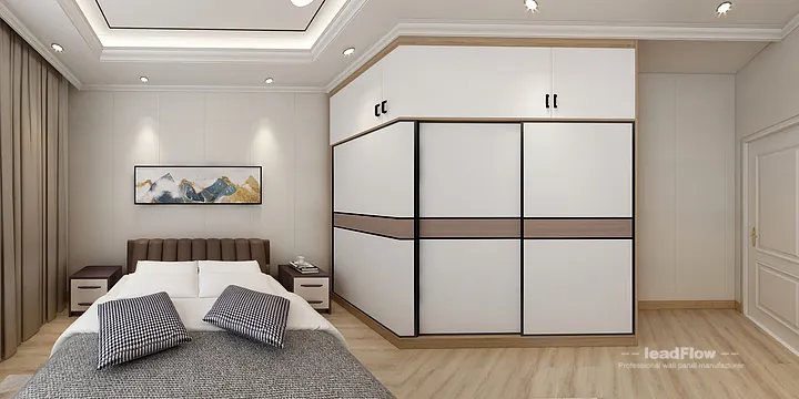 Modern Apartment Interior in Hangzhou using WPC Interior Panel in Hangzhou, China - photo 7