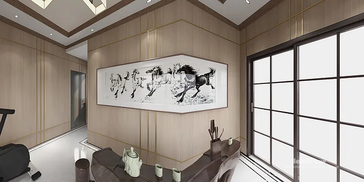 Explore WPC Wall Cladding in This Hangzhou Apartment &mdash; Stylish Style in Hangzhou, China - photo 2