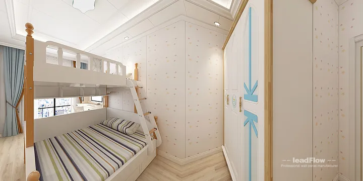 Warm Apartment Interior in Hangzhou using WPC Wall Panel in Hangzhou, China - photo 3