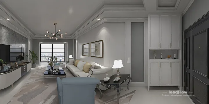 WPC Wall Cladding Solution: Hangzhou Apartment Project in Hangzhou, China - photo 11