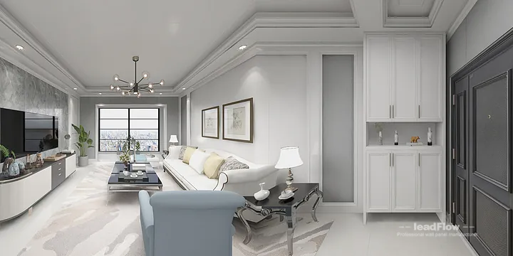 WPC Wall Cladding Solution: Hangzhou Apartment Project in Hangzhou, China - photo 6