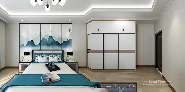 Hangzhou Apartment Wall Panel Design | WPC Wall Cladding Premium Interior in Hangzhou, China - photo 2