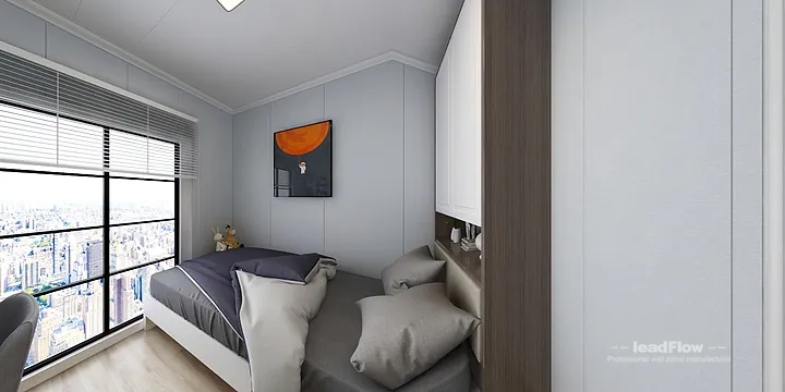 Hangzhou Apartment Makeover with WPC Wall Panel | Modern Wood Grain in Hangzhou, China - photo 1