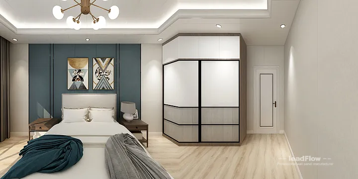Hangzhou Apartment Makeover with WPC Wall Panel | Modern Wood Grain in Hangzhou, China - photo 2