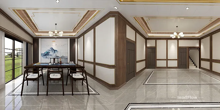 Hangzhou Apartment with WPC Wall Panel &mdash; Elegant Feature in Hangzhou, China