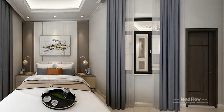 Hangzhou Apartment with WPC Wall Panel &mdash; Elegant Feature in Hangzhou, China - photo 1