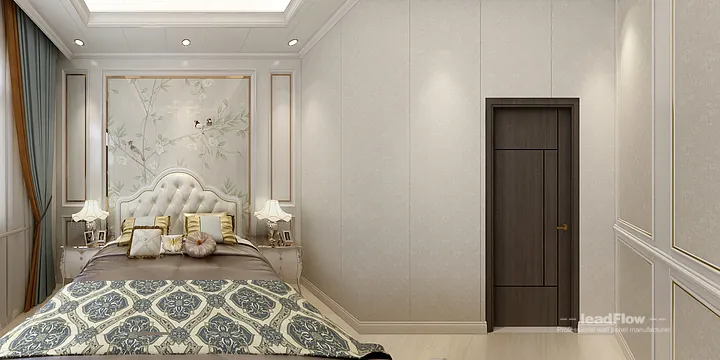 Hangzhou Apartment with WPC Wall Panel &mdash; Elegant Feature in Hangzhou, China - photo 2