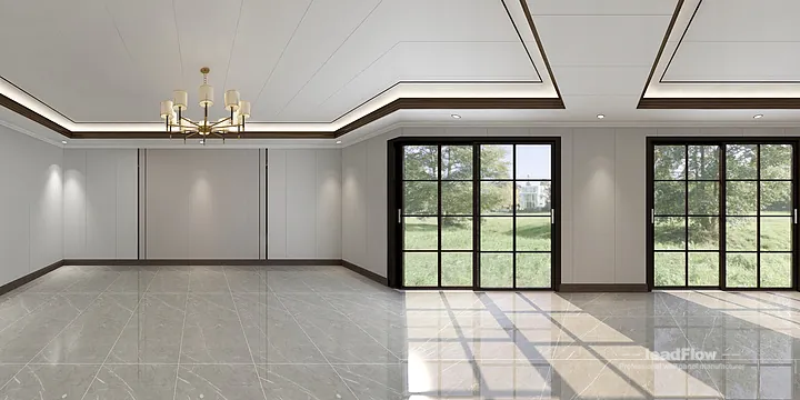 Hangzhou Apartment with WPC Wall Panel &mdash; Elegant Feature in Hangzhou, China - photo 6