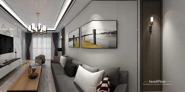 WPC Cladding Design for Hangzhou Apartment &mdash; Bedroom 1 Focus in Hangzhou, China - photo 15