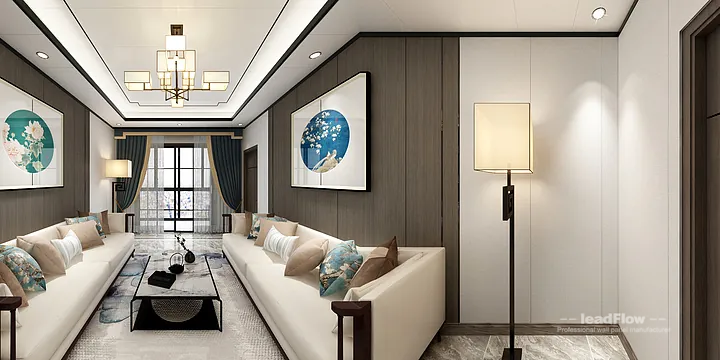 WPC Cladding Design for Hangzhou Apartment &mdash; Bedroom 1 Focus in Hangzhou, China - photo 3