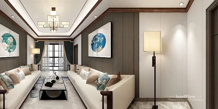 WPC Cladding Design for Hangzhou Apartment &mdash; Bedroom 1 Focus in Hangzhou, China - photo 8