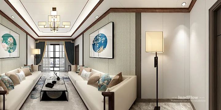 WPC Cladding Design for Hangzhou Apartment &mdash; Bedroom 1 Focus in Hangzhou, China - photo 9