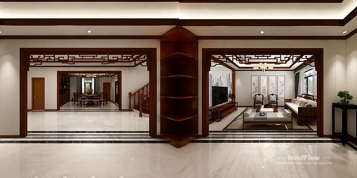 Hangzhou Apartment Renovation with WPC Interior Panel | Dining Room Idea in Hangzhou, China - photo 10