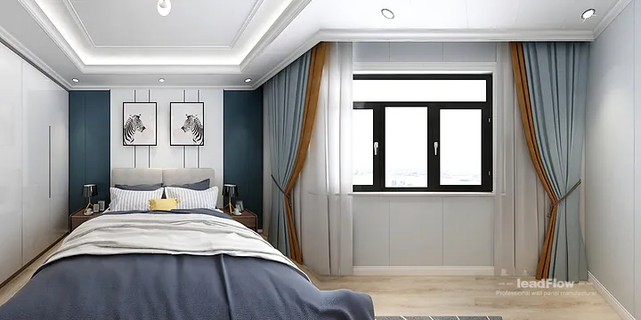 Hangzhou Apartment Renovation with WPC Interior Panel | Dining Room Idea in Hangzhou, China - photo 4
