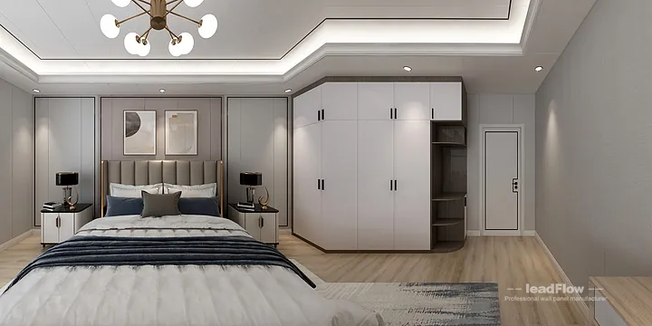 WPC Wall Cladding Apartment Design in Hangzhou | Contemporary Interior in Hangzhou, China - photo 1