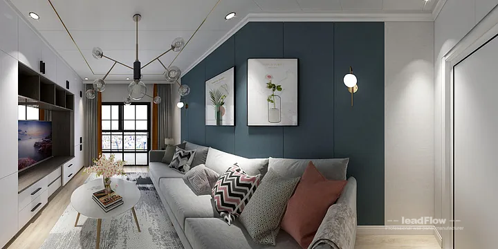 WPC Wall Cladding Apartment Design in Hangzhou | Contemporary Interior in Hangzhou, China - photo 13