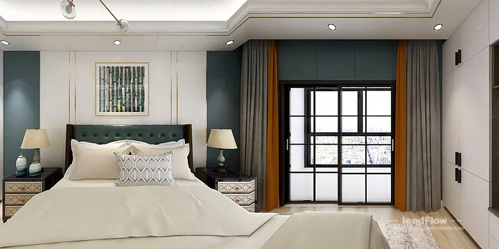 WPC Wall Cladding Apartment Design in Hangzhou | Contemporary Interior in Hangzhou, China - photo 2