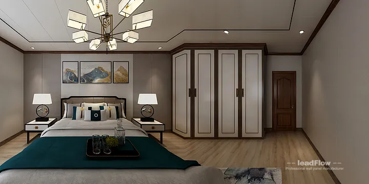 WPC Wall Cladding Apartment Design in Hangzhou | Contemporary Interior in Hangzhou, China - photo 6