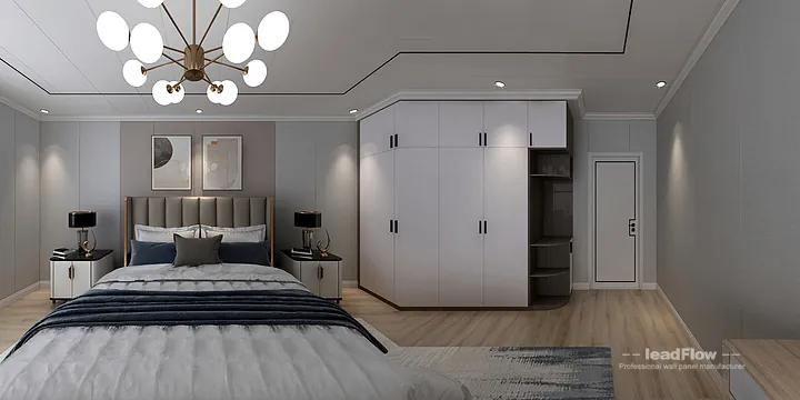 WPC Wall Cladding Apartment Design in Hangzhou | Contemporary Interior in Hangzhou, China - photo 9