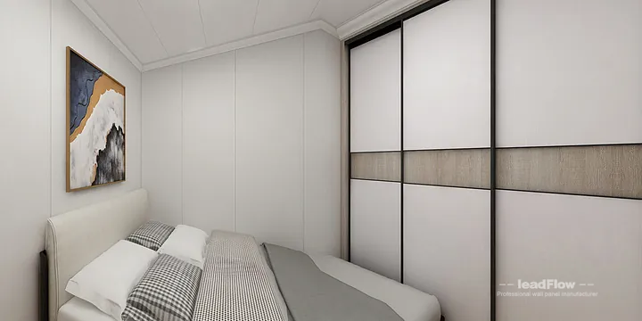 WPC Cladding Transformation: Hangzhou Apartment with Kids Room Walls in Hangzhou, China - photo 12