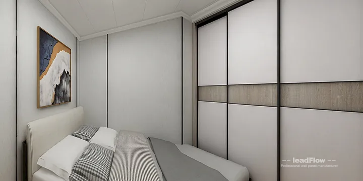 WPC Cladding Transformation: Hangzhou Apartment with Kids Room Walls in Hangzhou, China - photo 13