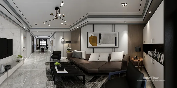 WPC Cladding Transformation: Hangzhou Apartment with Kids Room Walls in Hangzhou, China - photo 2