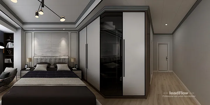 WPC Cladding Transformation: Hangzhou Apartment with Kids Room Walls in Hangzhou, China - photo 3