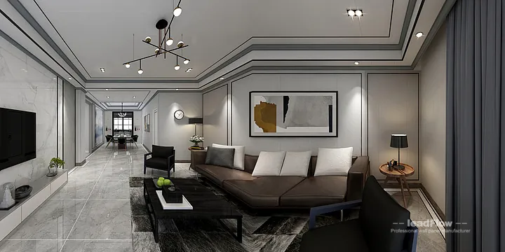 WPC Cladding Transformation: Hangzhou Apartment with Kids Room Walls in Hangzhou, China - photo 6