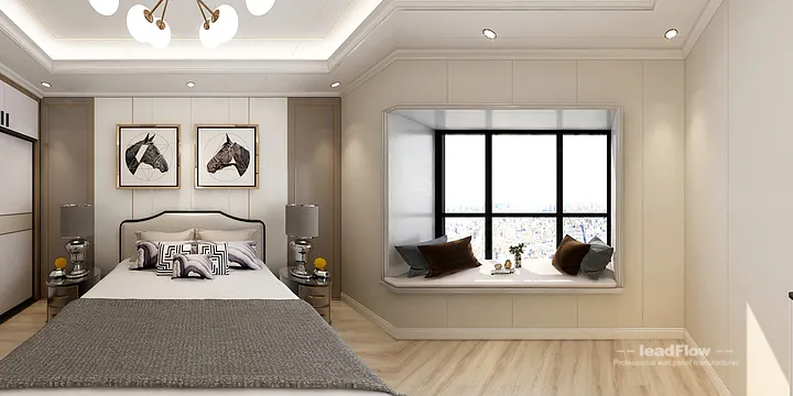 WPC Wall Panel Apartment Inspiration in Hangzhou &mdash; Modern Design in Hangzhou, China - photo 4
