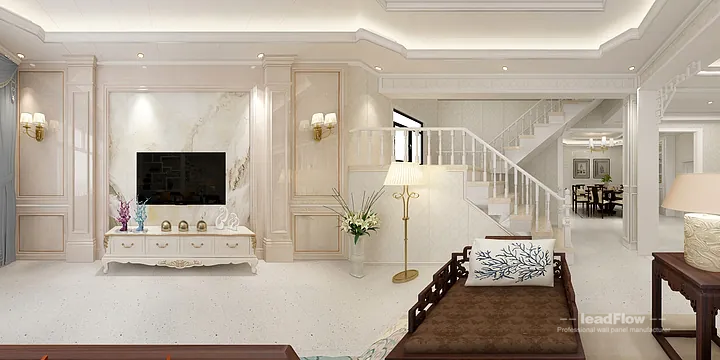 Explore WPC Cladding in This Hangzhou Apartment &mdash; European Style in Hangzhou, China
