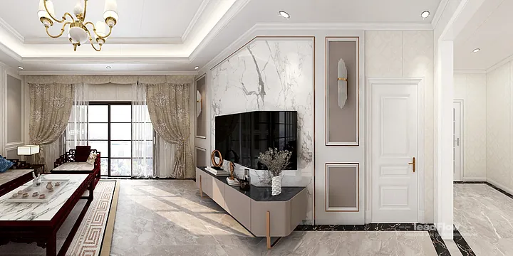 Explore WPC Cladding in This Hangzhou Apartment &mdash; European Style in Hangzhou, China - photo 18