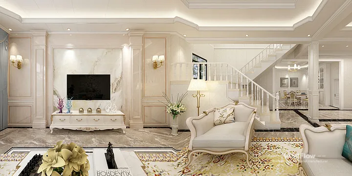 Explore WPC Cladding in This Hangzhou Apartment &mdash; European Style in Hangzhou, China - photo 2